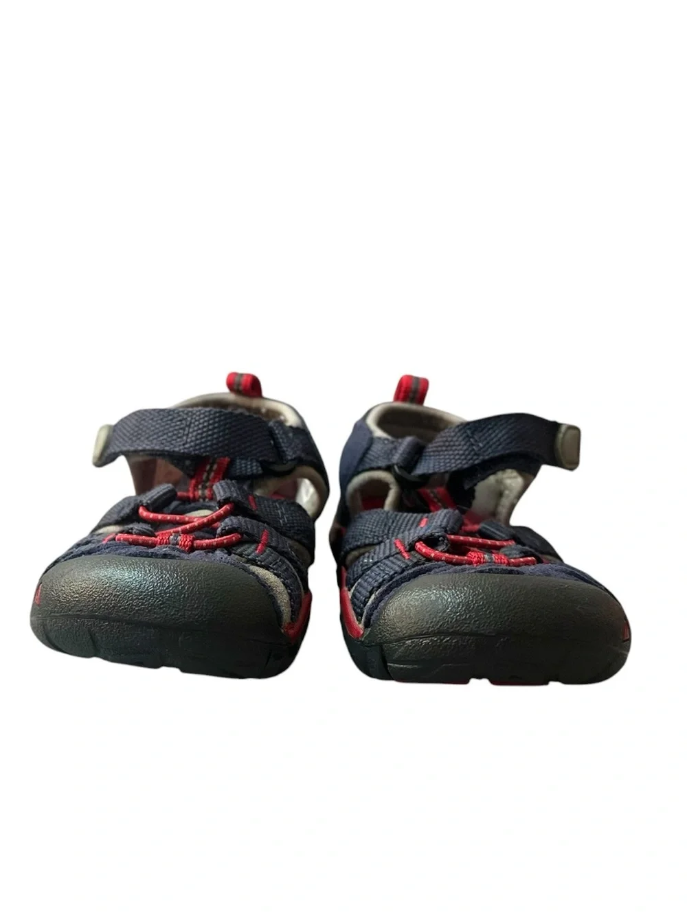 KEEN Seacamp II CNX Water-Friendly Sandals Blue Red Toddler Size 6